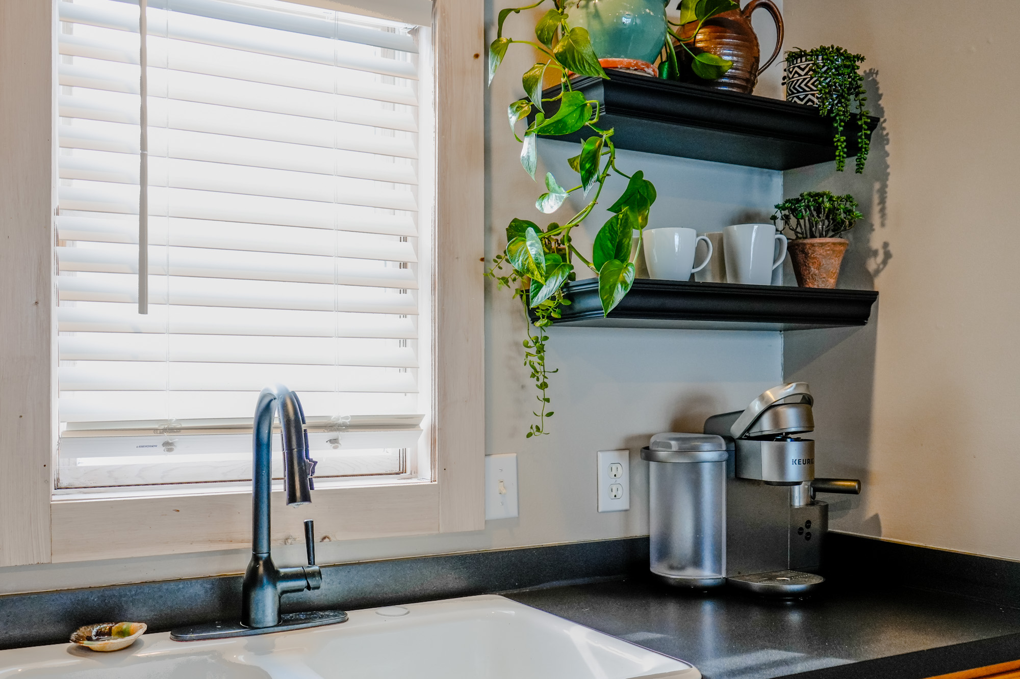 Kitchen at Terrace Street Retreat