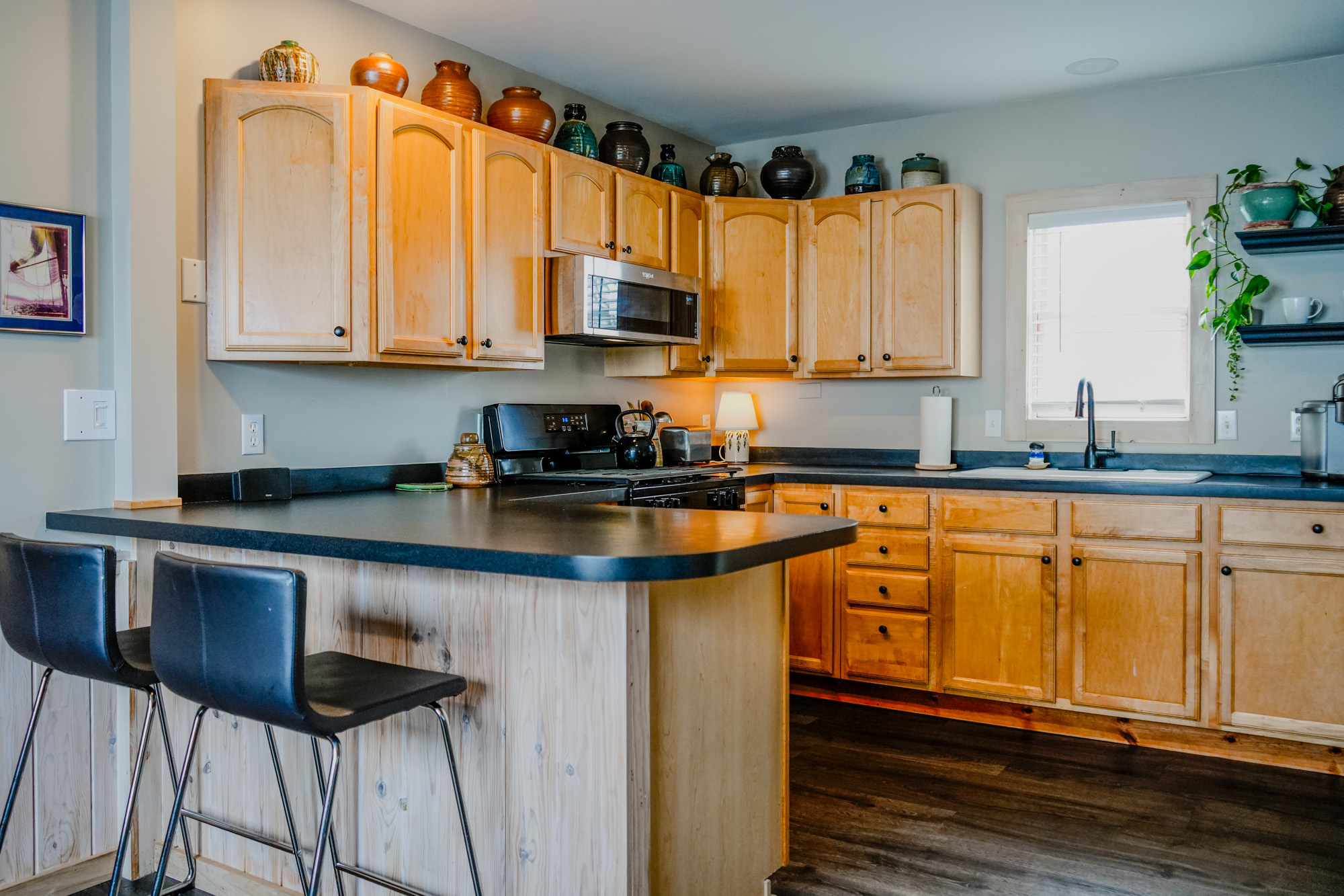 Fully equipped kitchen